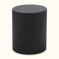 Stainless Steel Tea Caddy | Black | Stonewash Finish